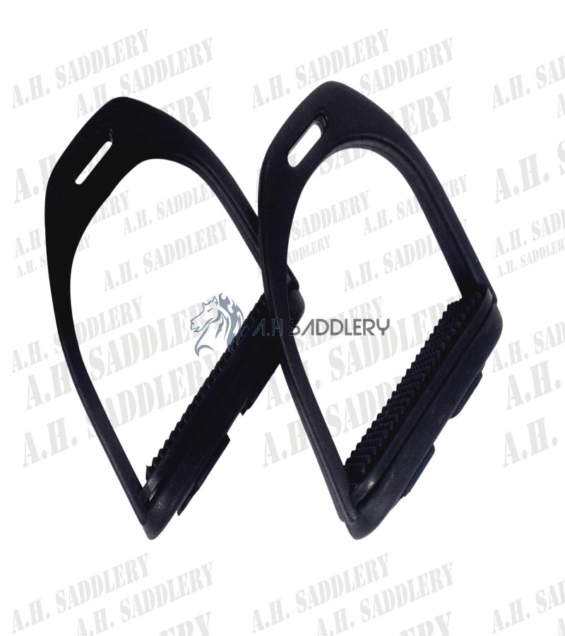 Premium Plastic Horse Stirrups with Black Treads – Style, Safety, and Performance