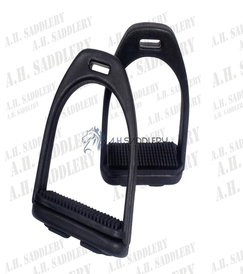 Premium Plastic Horse Stirrups with Black Treads – Style, Safety, and Performance