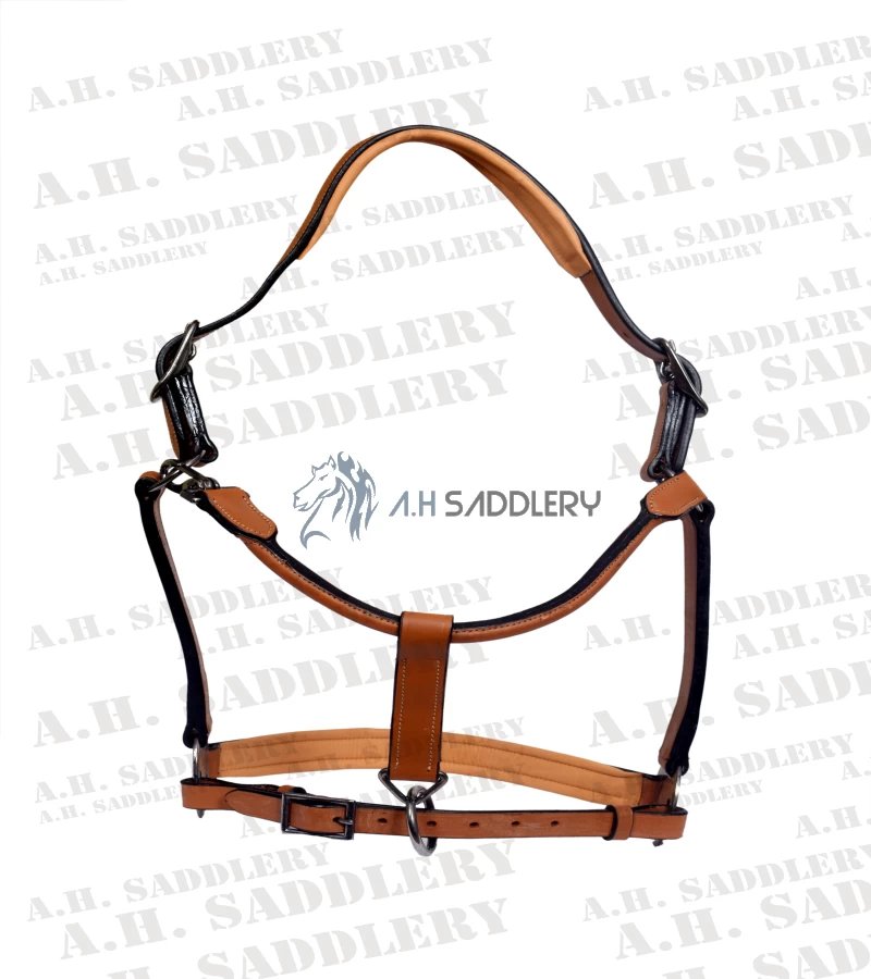 Leather Show Horse Saddle - Elegant Design for Showmanship and Performance